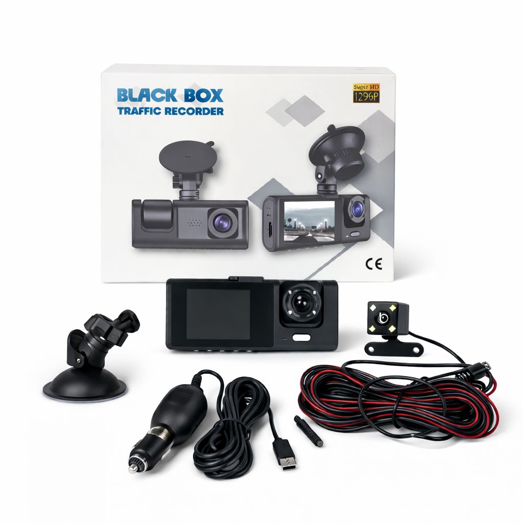 Dashcam Auto Kamera Full HD mit Saugnapfhalterung